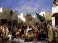 die Fanatics von Tangier romantische Eugene Delacroix